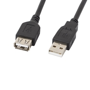 Kabel USB - USB Przedłużacz 1,8m Lanberg