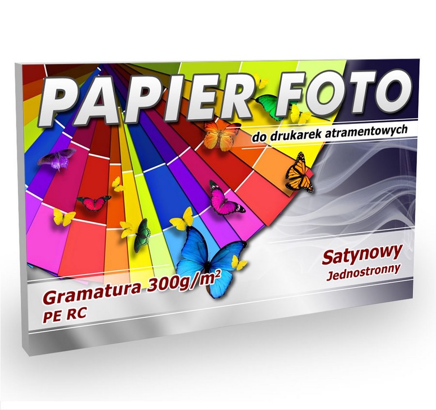 Papier Foto 10x15cm 300g/m2 100ark Satynowy PE RC