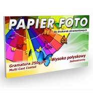 Papier Foto A4 250g/m2 50ark Wysoko połyskowy MCC