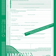 Druk UMOWA O PRACĘ A4 (500-1K)