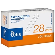 Spinacze Tetis 28mm GS140-B