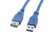Kabel USB - USB Przedłużacz 1,8m Lanberg USB 3.0