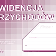 Druk EWIDENCJA PRZYCHODÓW A5 R1