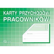 Druk KARTY PRZYCHODÓW PRACOWNIKÓW K10