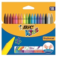 Kredki BIC Kids Plastidecor 18 świecowe