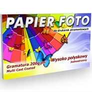 Papier Foto A3 200g/m2 50ark Wysoko połyskowy MCC