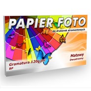 Papier Foto A4 120g/m2 100ark Matowy DWUSTRONNY