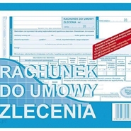 DRUK RACHUNEK DO UMOWY ZLECENIA (511-3R)