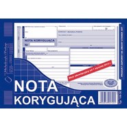 Druk NOTA KORYGUJĄCA VAT (108-3E)