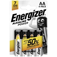 Baterie Energizer Alkaliczne AA 4szt LR06 Blister