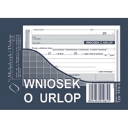 Druk WNIOSEK O UDZIELENIE URLOPU A6 (515-5)