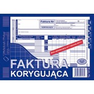 Druk FAKTURA VAT KORYGUJĄCA A5 (107-3)