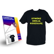 T-shirt naprasowanka na ciemne tekstylia 1 szt A4 140 g