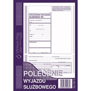 Druk POLECENIE WYJAZDU SŁUŻBOWEGO (505-3)