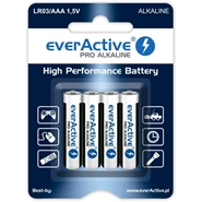 Baterie Everactive Alkaliczne AAA LR03 PRO 4szt