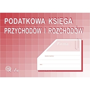 Druk PODATKOWA KSIĘGA PRZYCHODÓW I ROZCHODÓW A4 K1