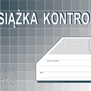 Druk KSIĄŻKA KONTROLI A5 P10u